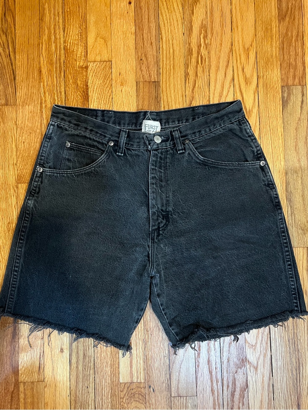 Baggy Vintage Denim Cut Off Shorts